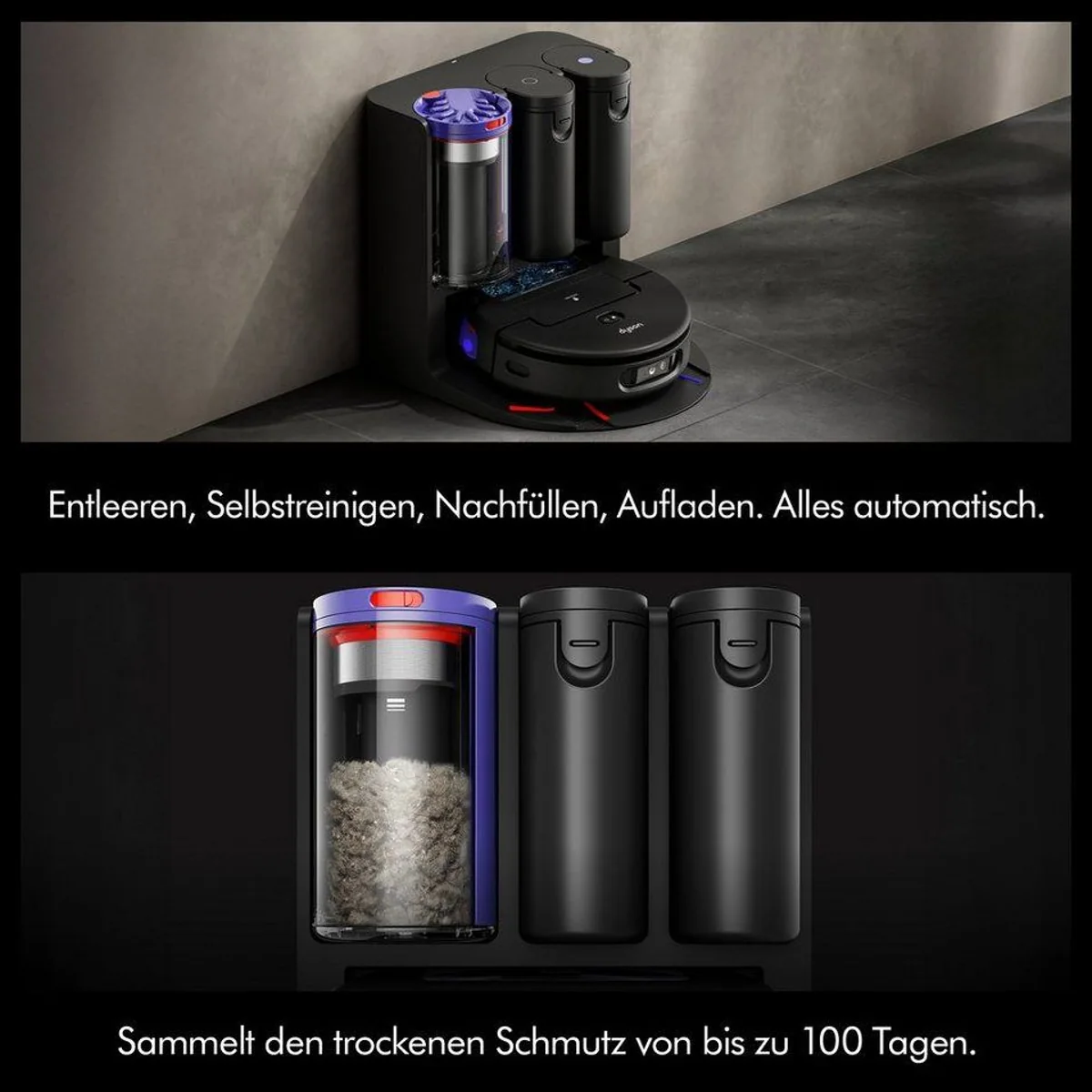 DYSON Saugroboter spot+scrub Ai, intelligente Fleckenbeseitigung, beutellos 5