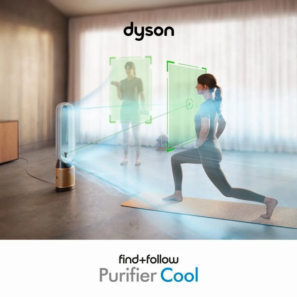 DYSON Find+Follow Purifier Cool PC3, intelligente Luftreinigung, MyDyson App-kompatibel 2