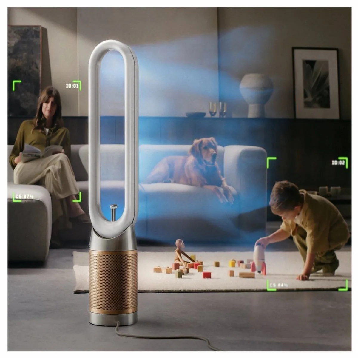 DYSON Find+Follow Purifier Cool PC3, intelligente Luftreinigung, MyDyson App-kompatibel 5