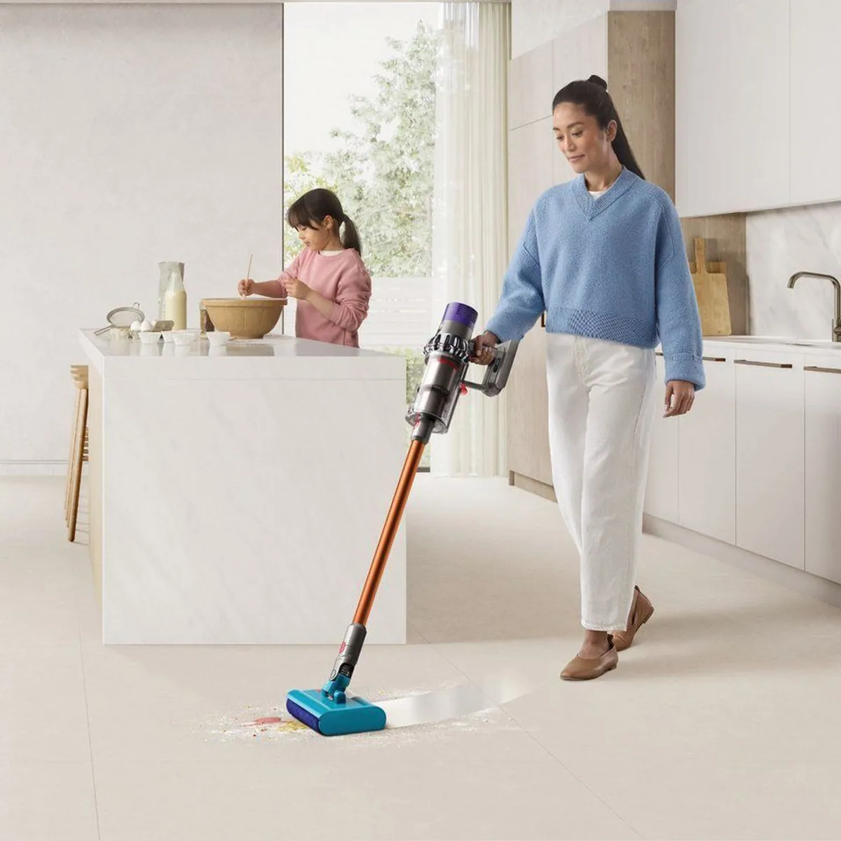 Dyson Cyclone V10 Submarine Akku-Handstaubsauger, beutellos, 3 Reinigungsmodi 2
