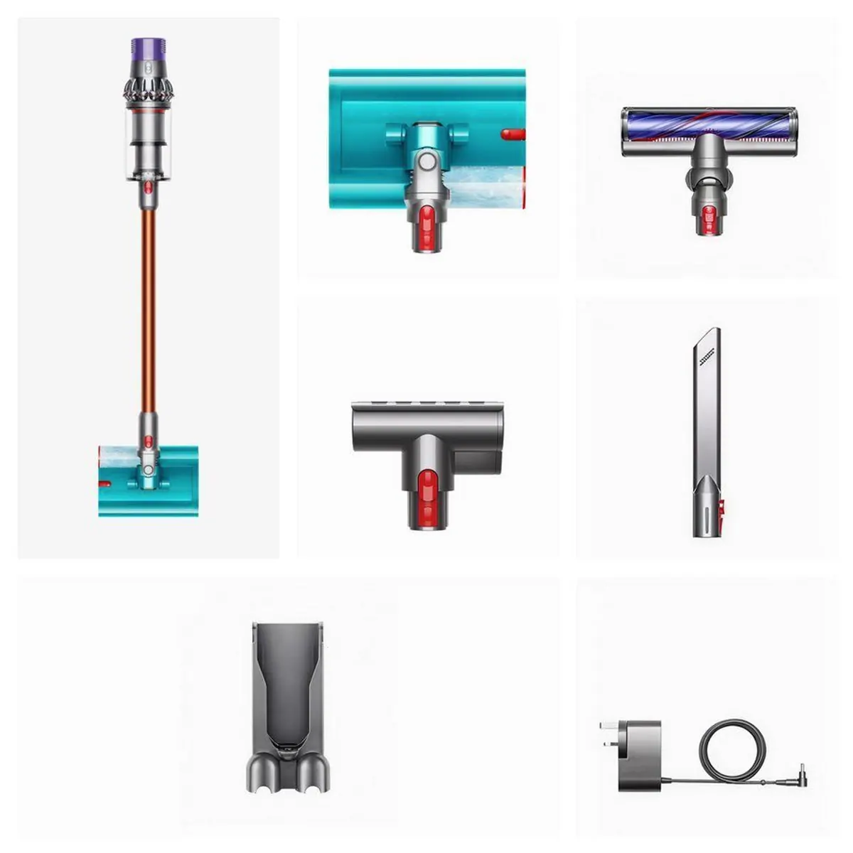 Dyson Cyclone V10 Submarine Akku-Handstaubsauger, beutellos, 3 Reinigungsmodi 3