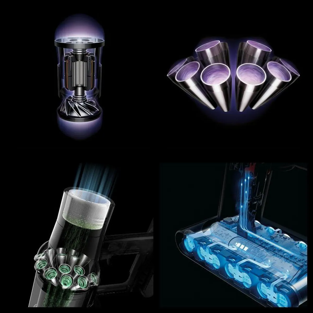 Dyson Cyclone V10 Submarine Akku-Handstaubsauger, beutellos, 3 Reinigungsmodi 4