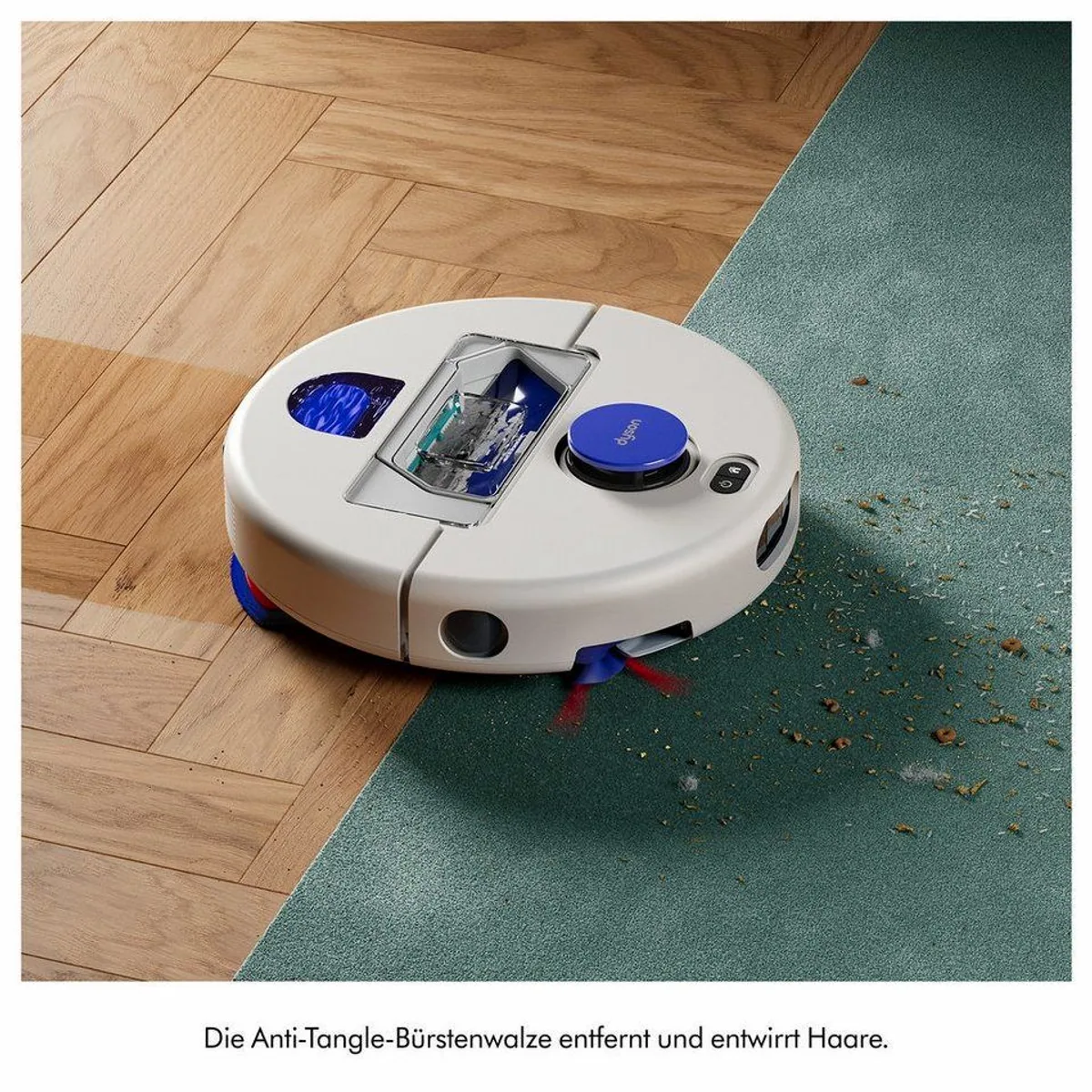 DYSON R2 Nurovi Wash+Dry Saugroboter, 21.000 Pa Saugkraft, Twin-capture-System 5