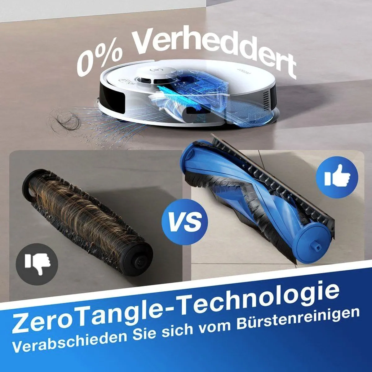 ECOVACS DEEBOT N20 PRO PLUS Saugroboter, starke Saugkraft, Wischfunktion, beutellos 2