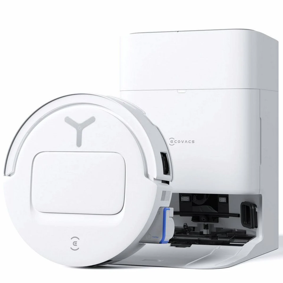 ECOVACS DEEBOT T80 OMNI WHITE, 80 W, Saug- und Wischfunktion, 18.000 Pa Saugkraft