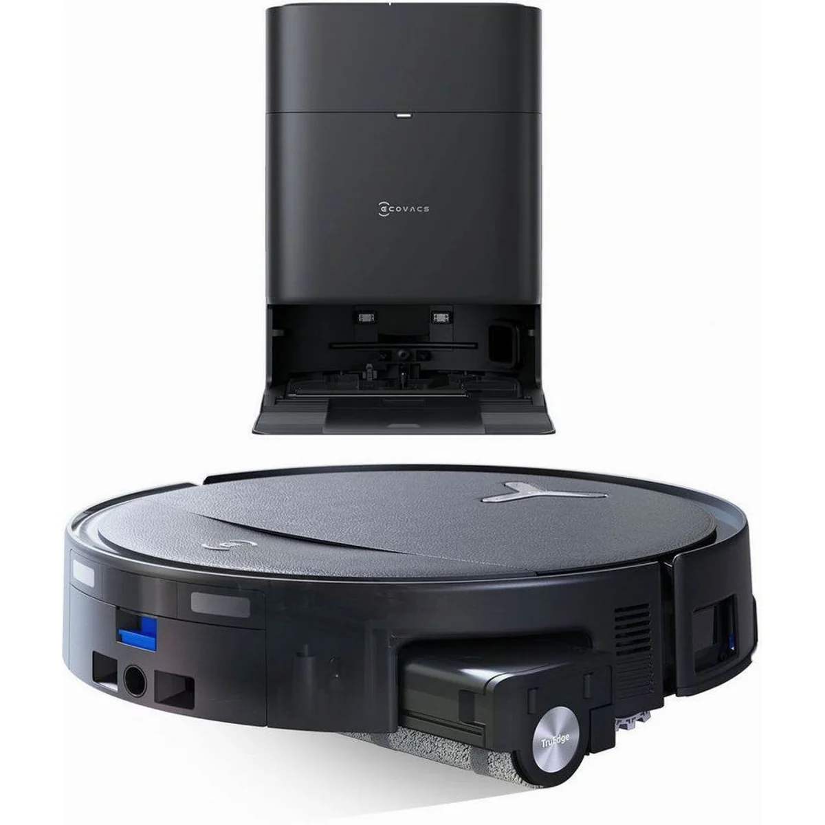 ECOVACS DEEBOT T80S OMNI, Nass-Trocken-Saugroboter, 24.800 Pa Saugleistung, OZMO ROLLER 2.0 Wischtechnologie 3