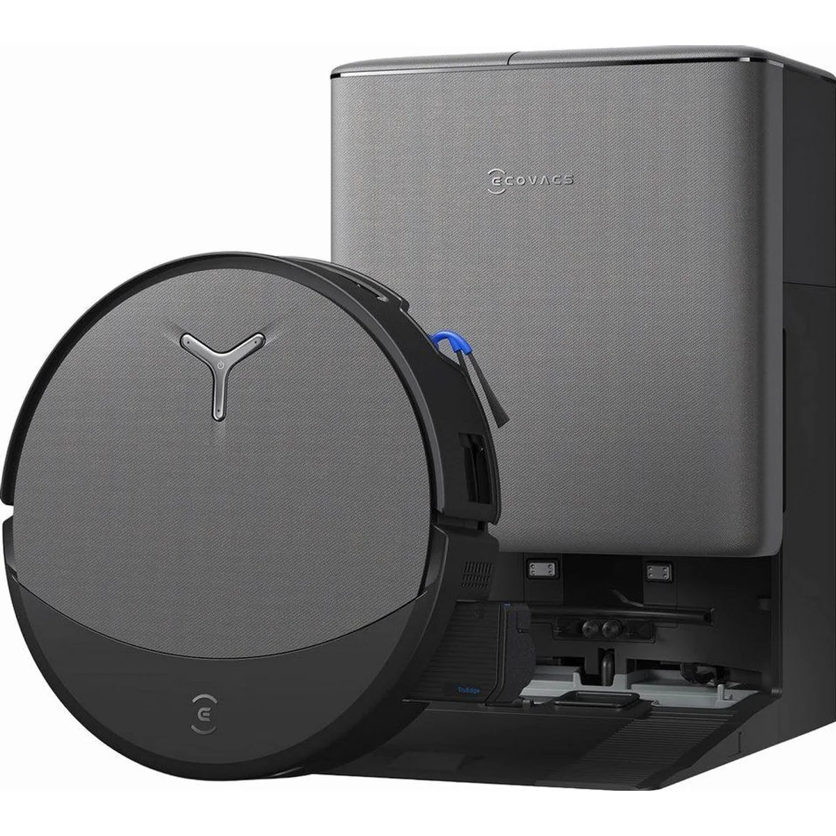 ECOVACS DEEBOT T90 PRO OMNI, Nass-Trocken-Saugroboter mit All-in-One Station — 30.000 Pa Saugkraft, intelligente Reinigung, selbstreinigend