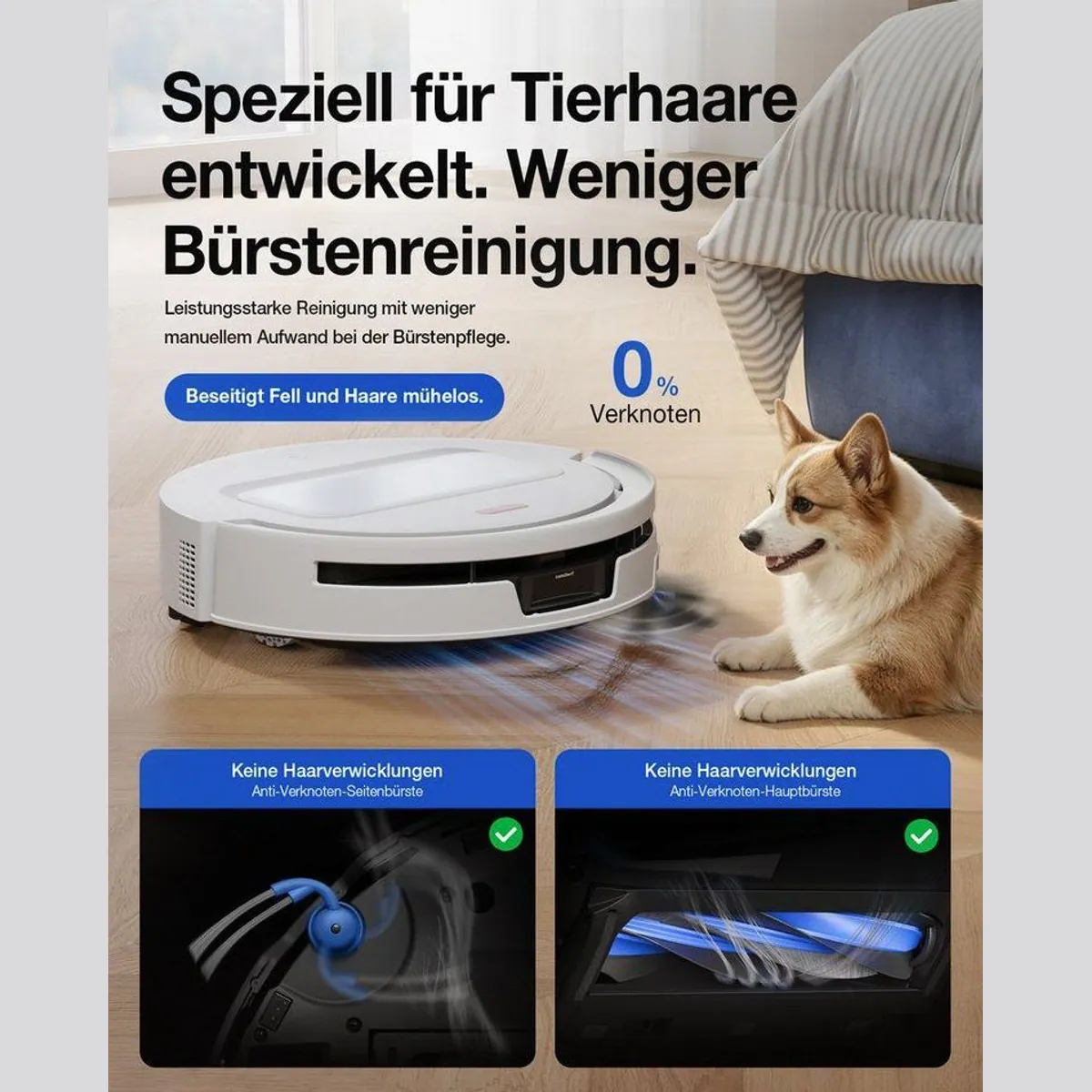 ECOVACS DEEBOT T90 MAX PRO, Nass-Trocken-Saugroboter mit 60 W Leistung 5