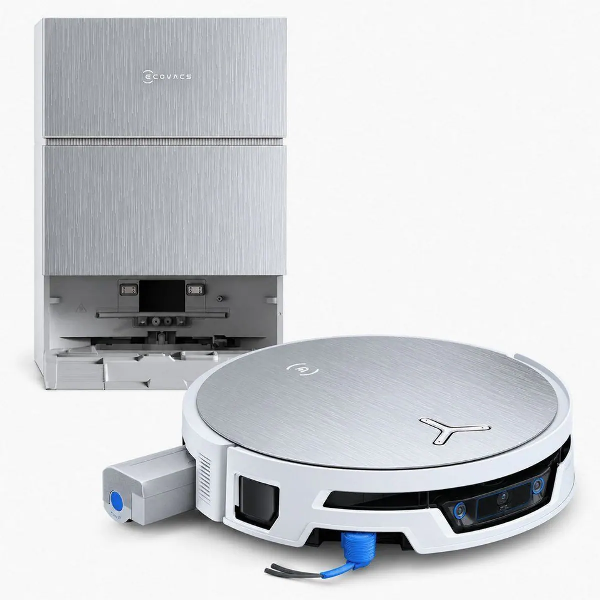 ECOVACS DEEBOT X12S Pro Omni Saugroboter, kraftvolle 27000 Pa Saugleistung, intelligente Navigation