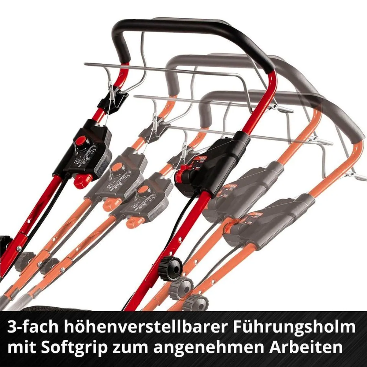 Einhell GP-CM 36/47 S HW Li Akkurasenmäher, 47 cm Schnittbreite, 4 Akkus & Ladegerät 4