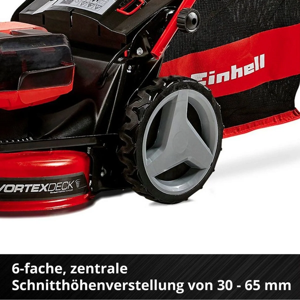 Einhell GP-CM 36/47 S HW Li Akkurasenmäher, 47 cm Schnittbreite, 4 Akkus & Ladegerät 5