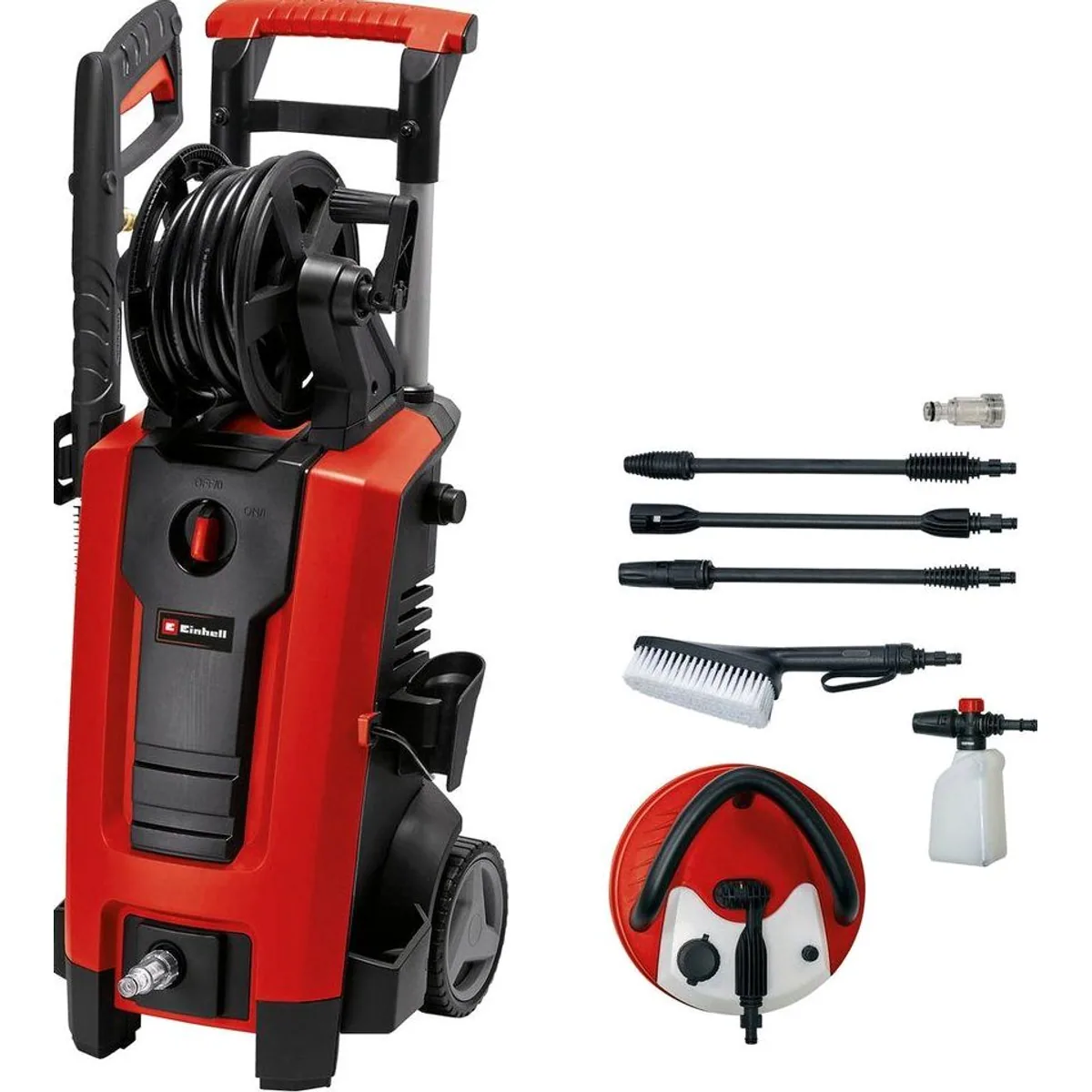 Einhell Hochdruckreiniger TE-HP 170, 2300 W, max. Druck 170 bar, Fördermenge 440 l/h