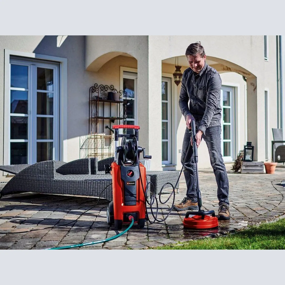Einhell Hochdruckreiniger TE-HP 170, 2300 W, max. Druck 170 bar, Fördermenge 440 l/h 2