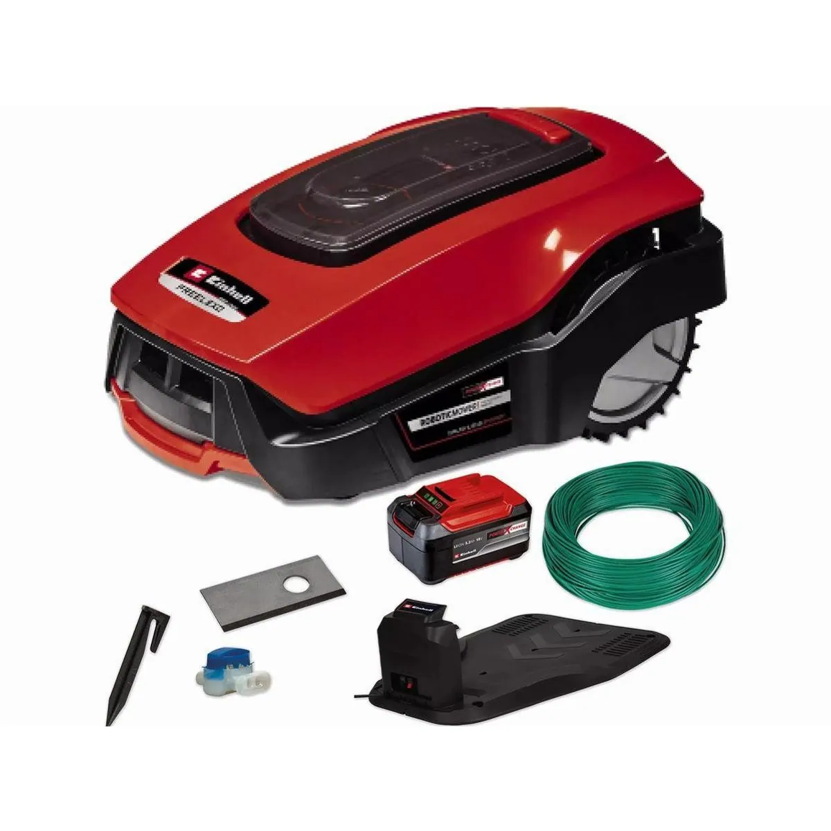 Einhell FREELEXO 1200 Mähroboter, für Rasenflächen bis 1200 m², LCD-Display, Regensensor
