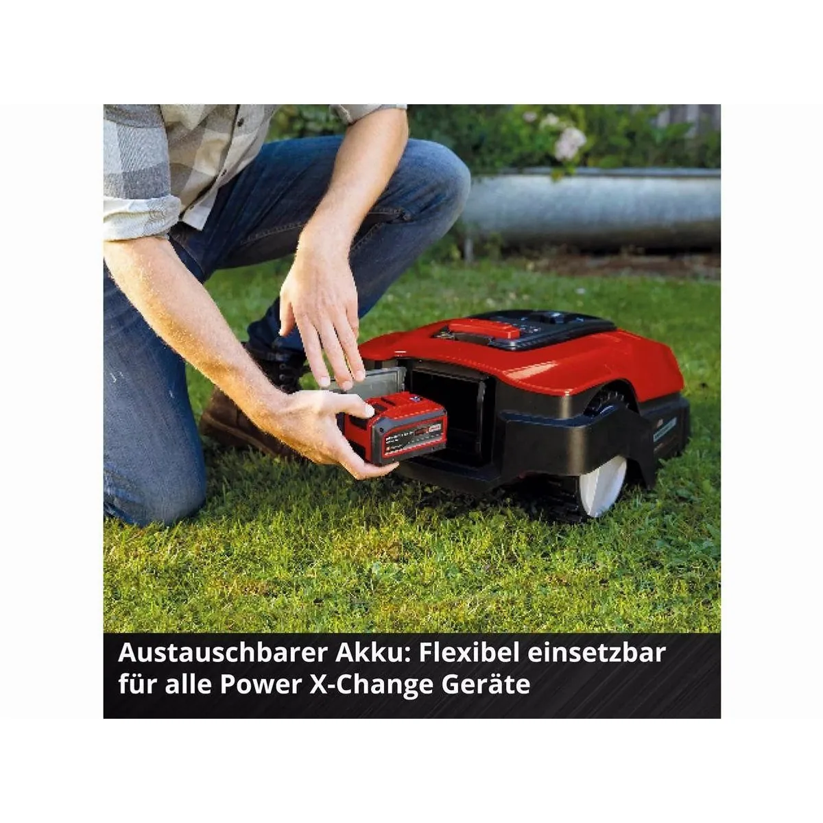 Einhell FREELEXO 1200 Mähroboter, für Rasenflächen bis 1200 m², LCD-Display, Regensensor 5