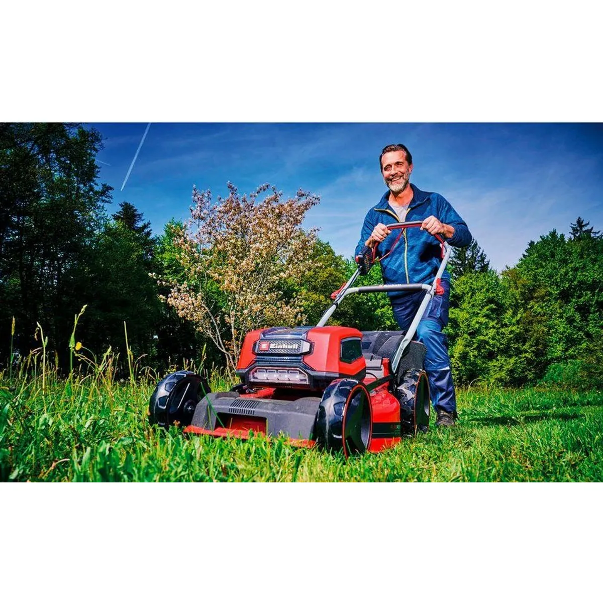 Einhell Akku-Rasenmäher GP-CM 36/47 S Li BL, 47 cm Schnittbreite, 4x 4,0 Ah Akku 2