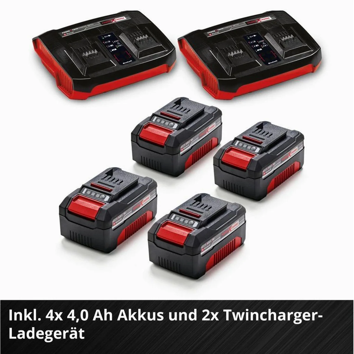 Einhell Akku-Rasenmäher GP-CM 36/47 S Li BL, 47 cm Schnittbreite, 4x 4,0 Ah Akku 3