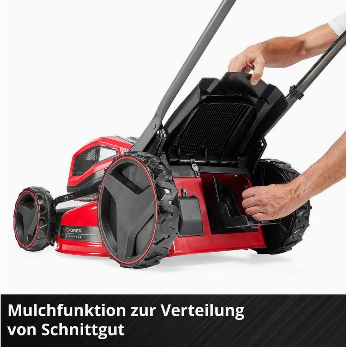 Einhell Akku-Rasenmäher GP-CM 36/47 S Li BL, 47 cm Schnittbreite, 4x 4,0 Ah Akku 5
