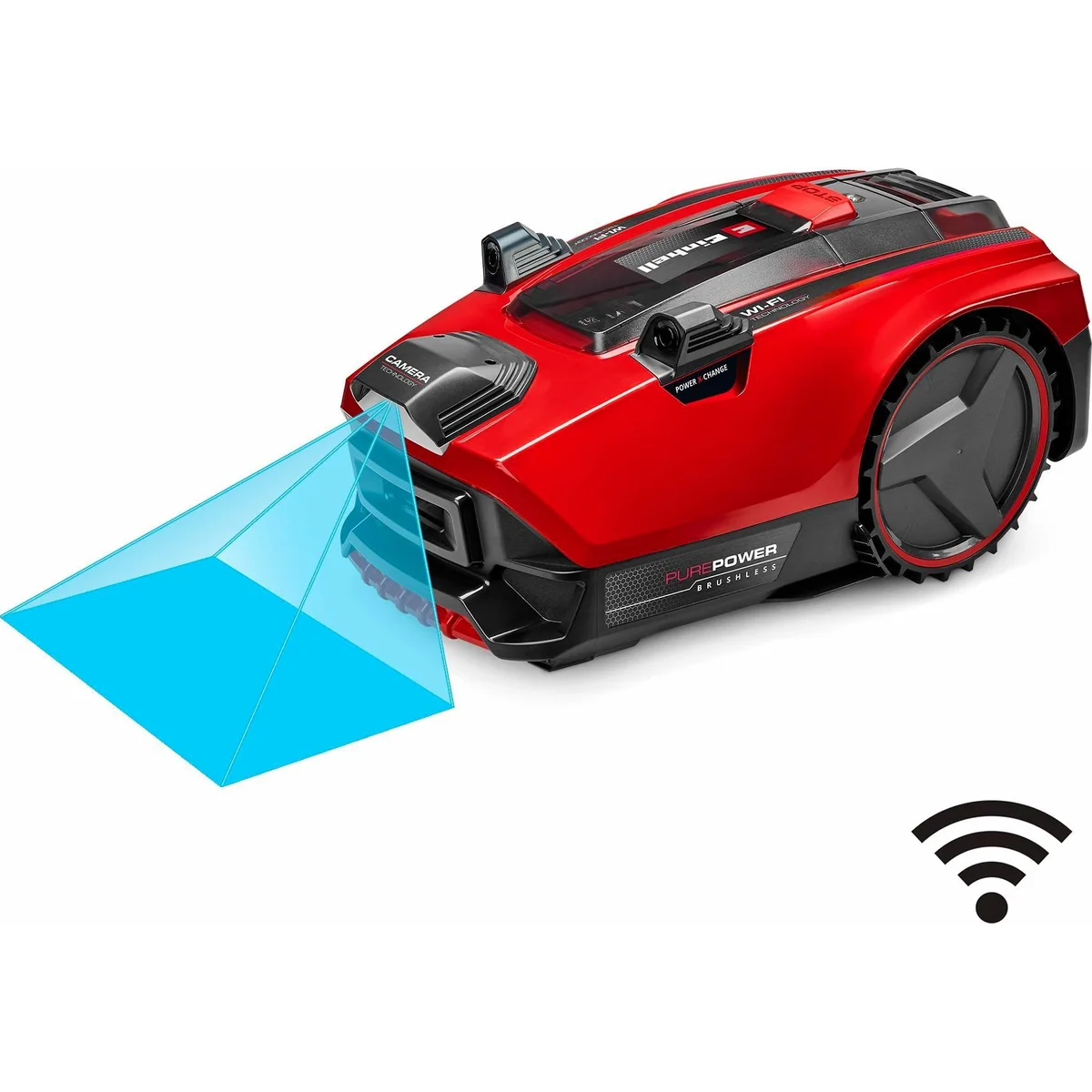 Einhell FREELEXO CAM PLUS 600, leistungsstarker Mähroboter für Rasenflächen bis 600 m²