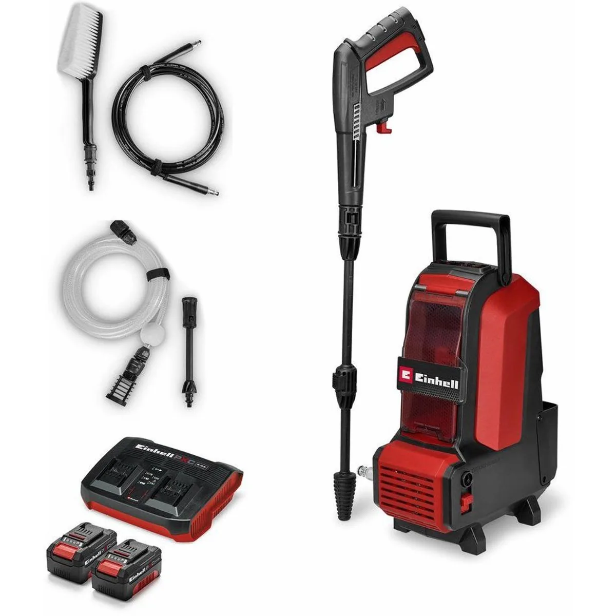 Einhell HYPRESSO 36/105 Akku-Hochdruckreiniger, 70 bar Druck, 270 l/h Fördermenge