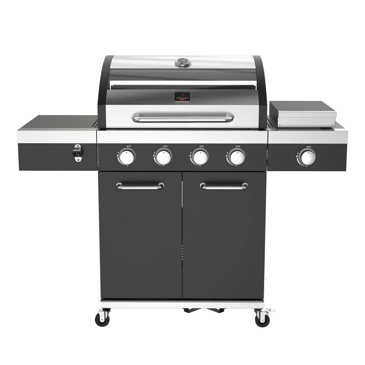 El Fuego Kingsten Gasgrill, 5 Brenner mit Infrarot-Seitenbrenner — vielseitig, leistungsstark, sicher 2