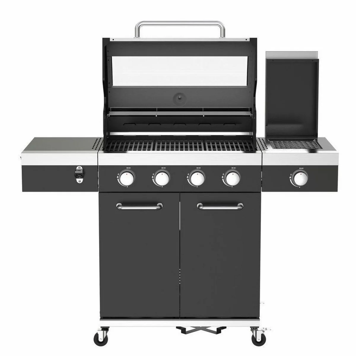 El Fuego Kingsten Gasgrill, 5 Brenner mit Infrarot-Seitenbrenner — vielseitig, leistungsstark, sicher 3