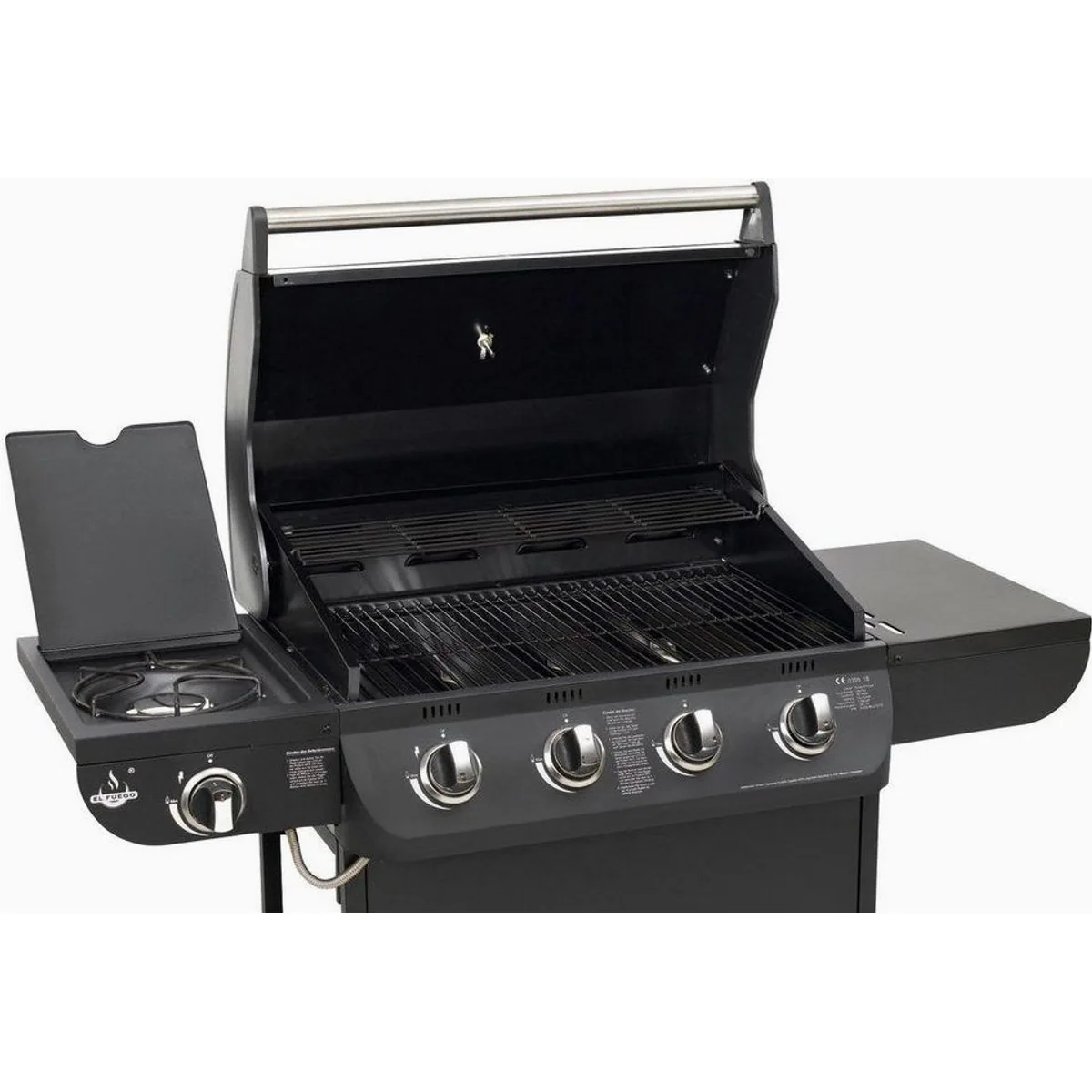 El Fuego Columbus 4+1 Gasgrill, großzügige Grillfläche, vielseitige Nutzung 5