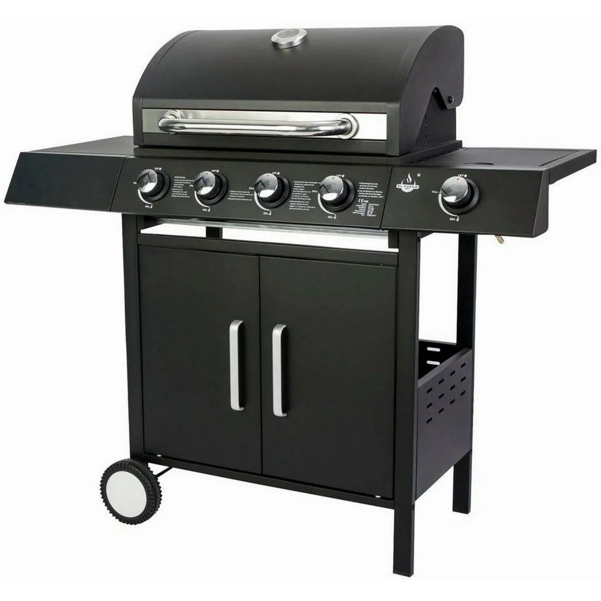 El Fuego San Angelo Gasgrill, kompakte Größe für Grillgenuss — vielseitig, robust, benutzerfreundlich