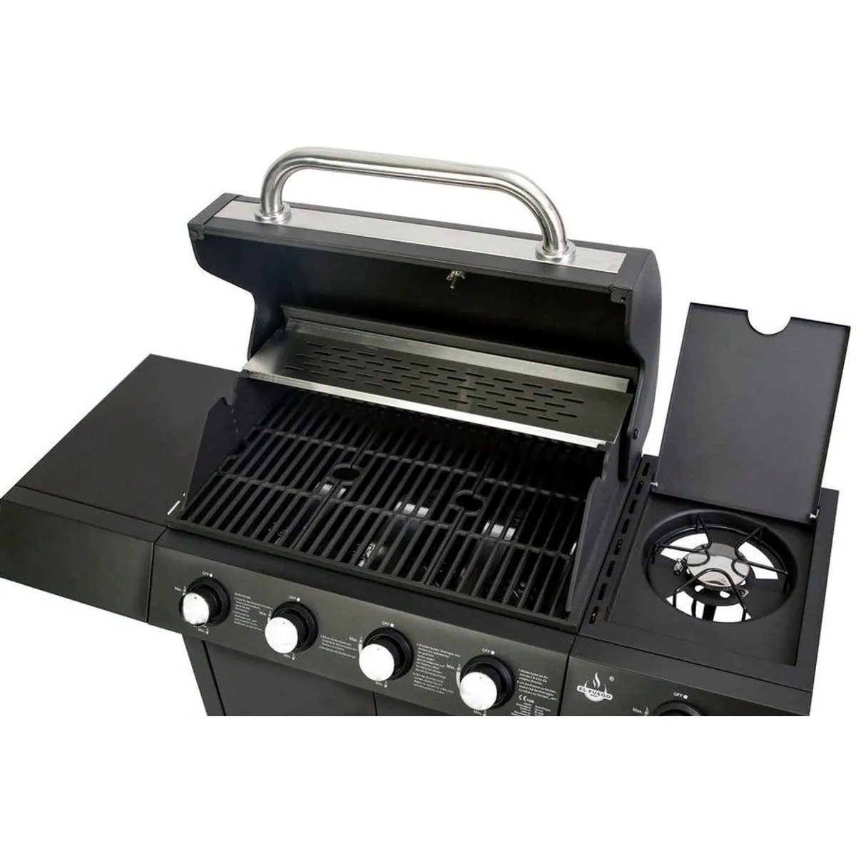 El Fuego San Angelo Gasgrill, kompakte Größe für Grillgenuss — vielseitig, robust, benutzerfreundlich 3