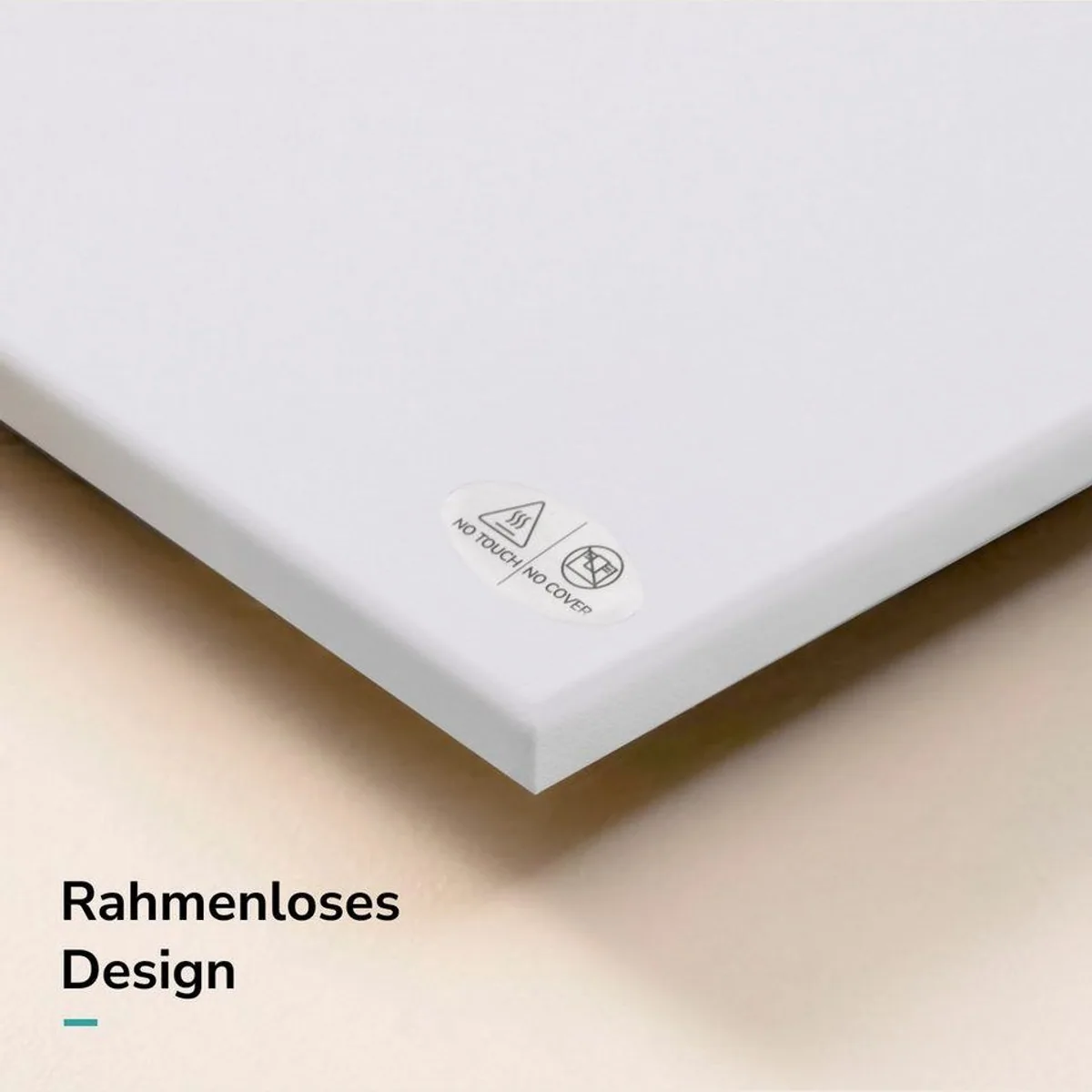 EMKE Infrarotheizung 1200 W, flaches Wanddesign, WLAN Smart Thermostat 2