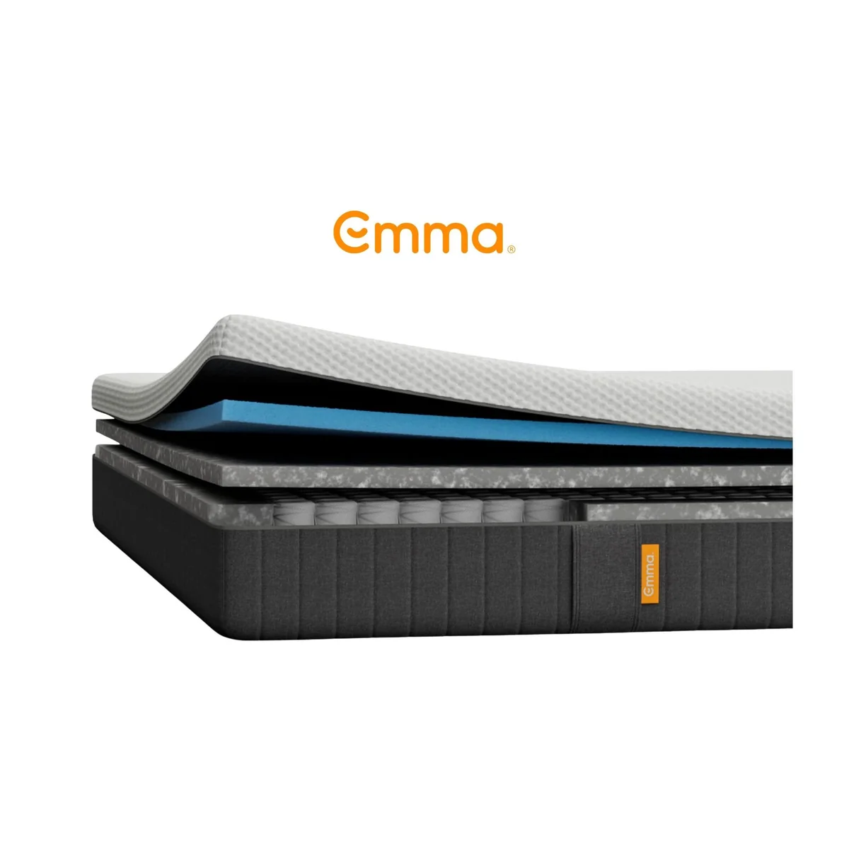 Emma Original Lite Matratze, 22 cm hoch, atmungsaktiv, ergonomisch