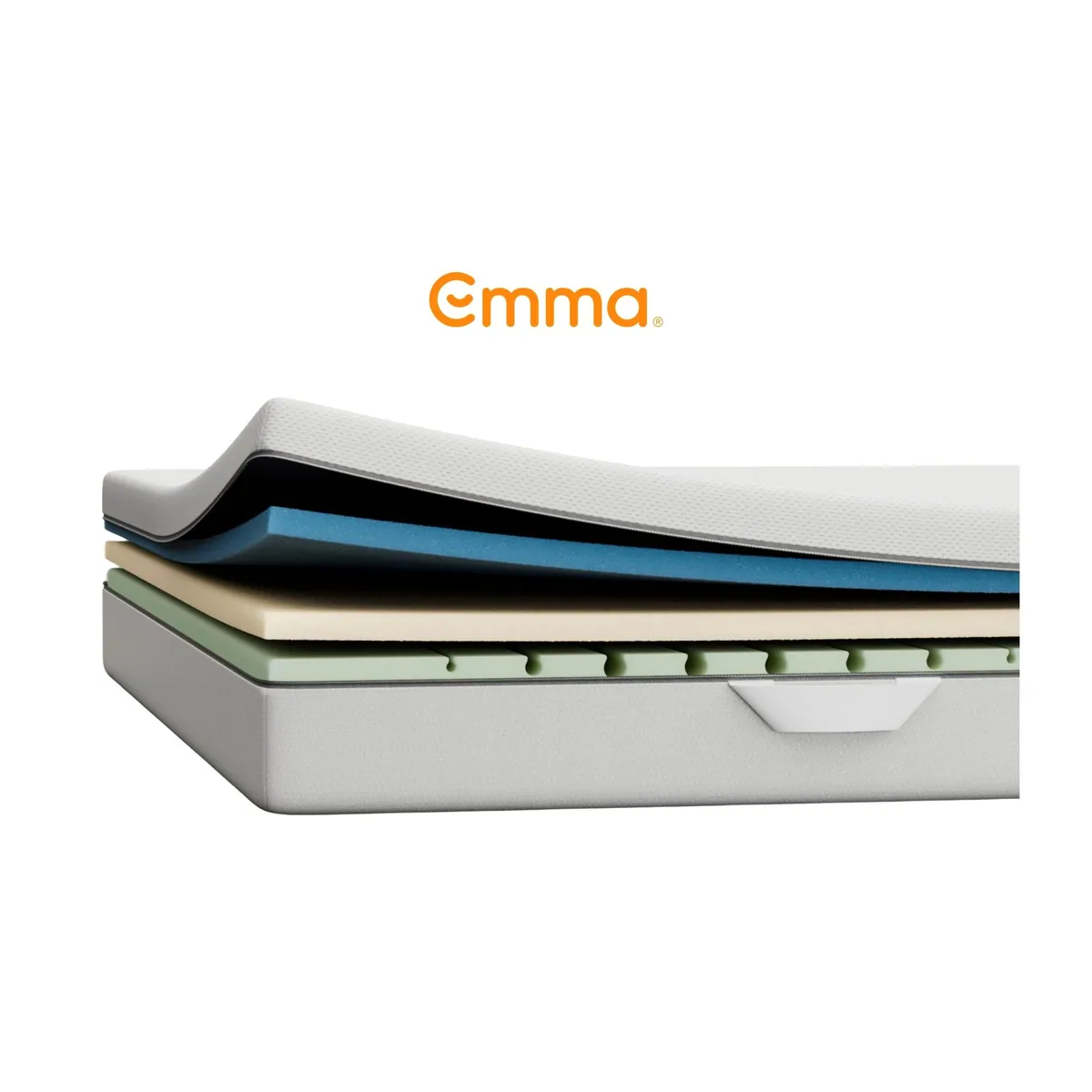 Emma One Matratze, ergonomisch & atmungsaktiv, 7 Zonen, 90x200 cm & weitere Größen