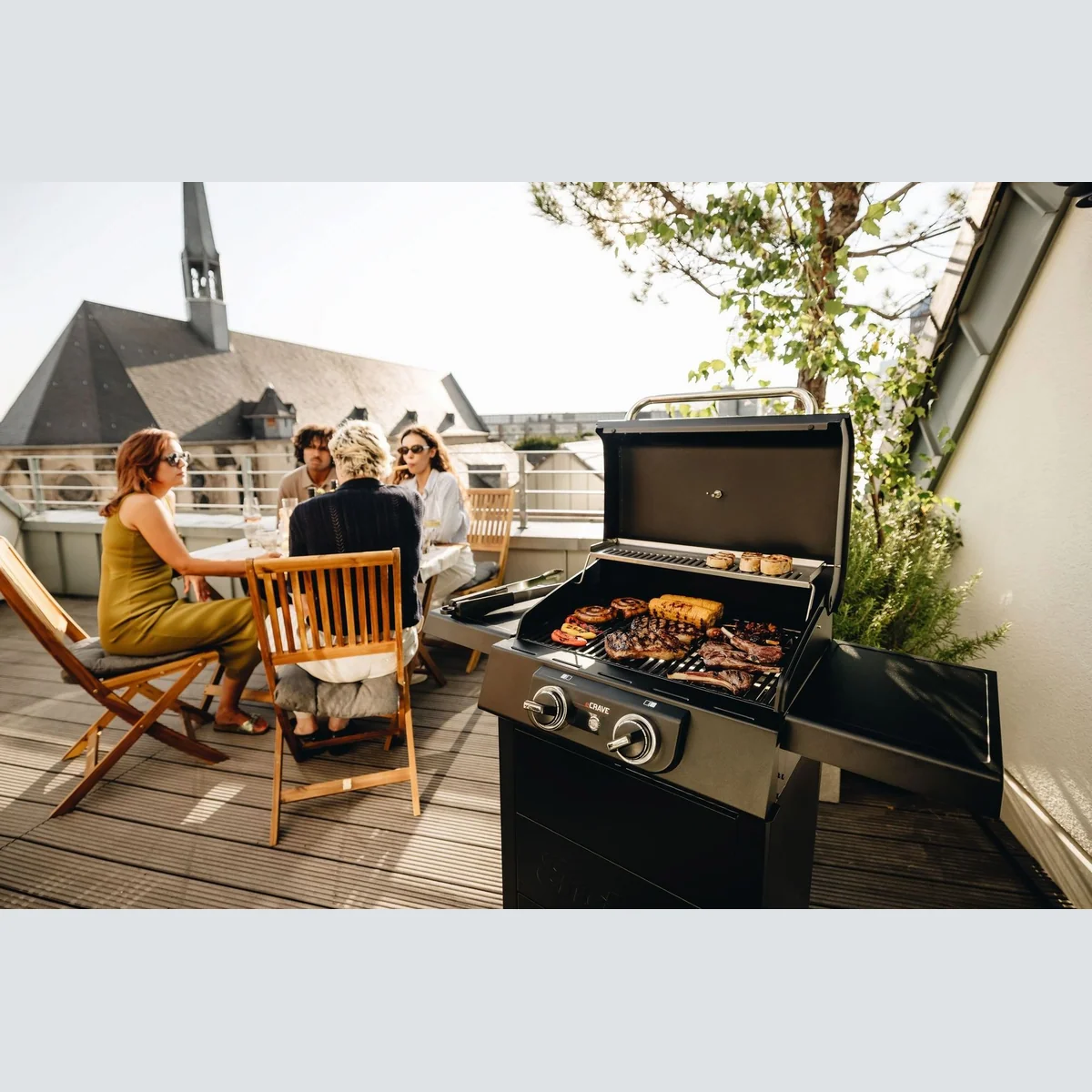 Enders eCrave 2 Elektrogrill, kraftvolle Leistung, einfache Reinigung, kompaktes Design 2
