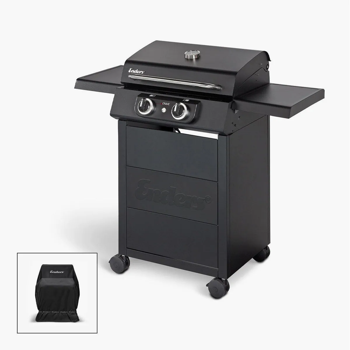 Enders eCrave 2 Elektrogrill, 2600 W, kompakt & leistungsstark