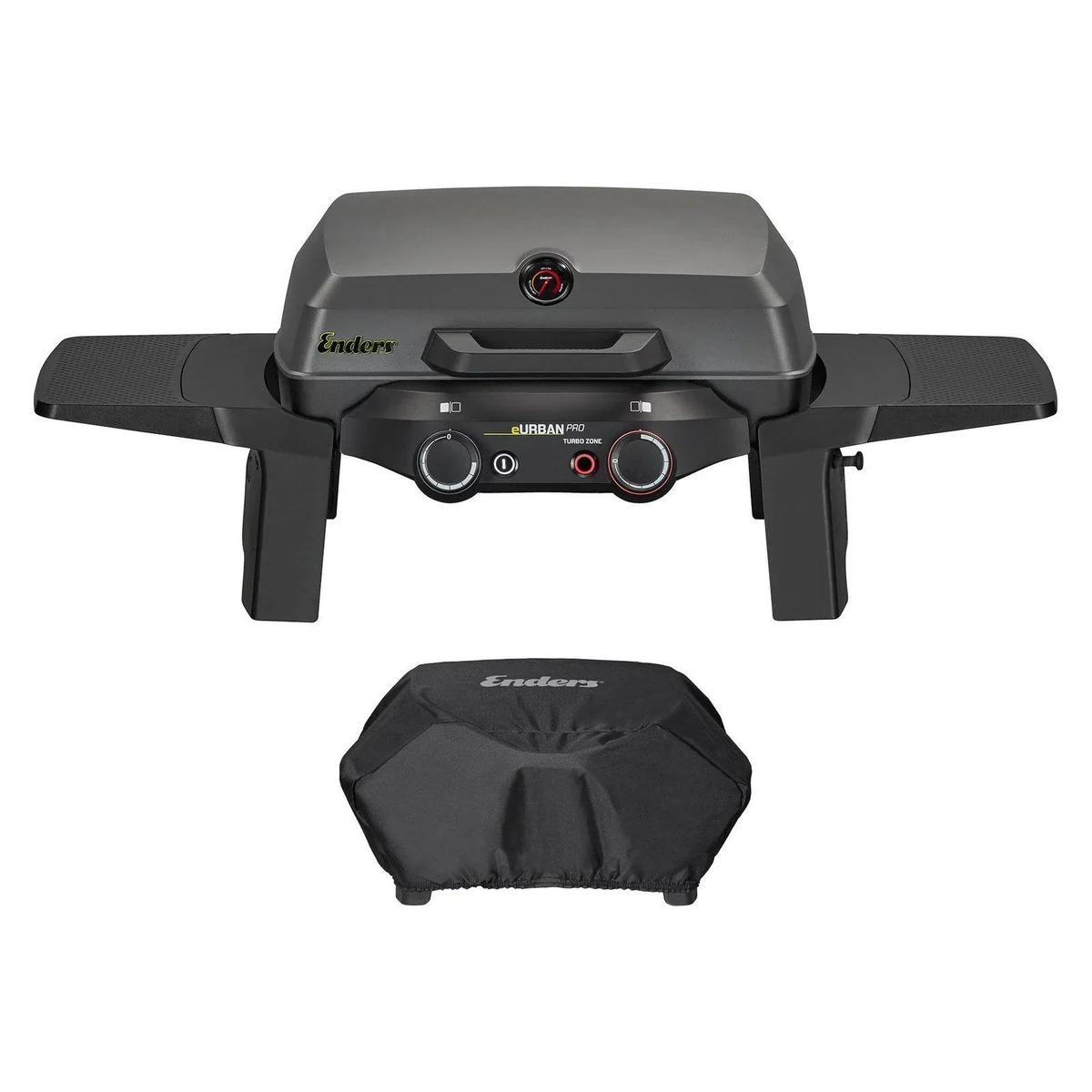 Enders eURBAN 2 PRO Elektrogrill, leistungsstark, robust, inkl. Wetterschutzhülle