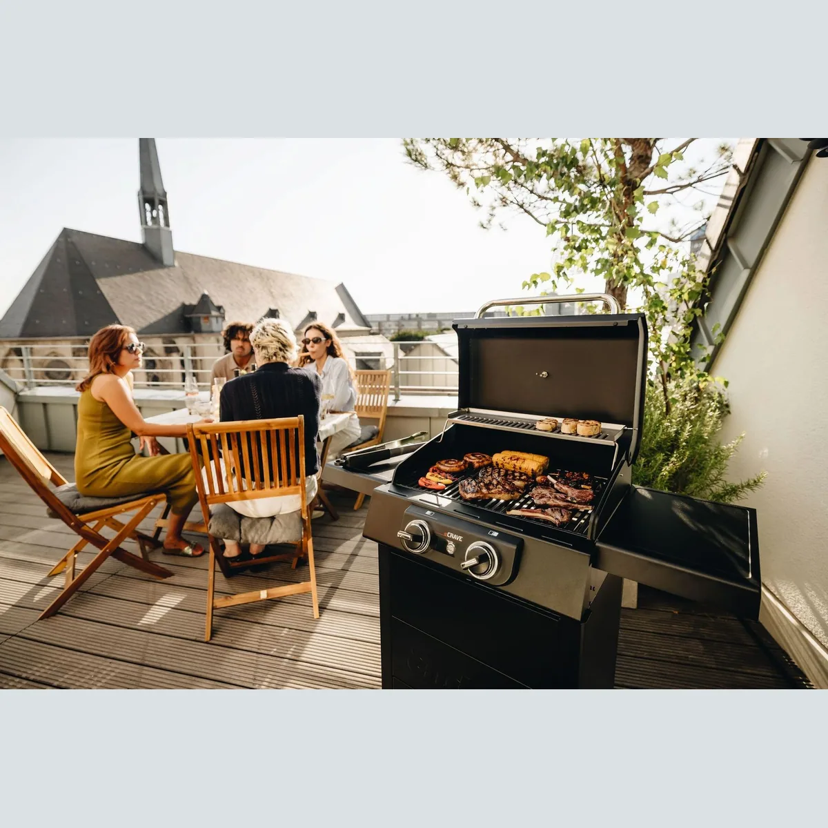 Enders eCrave 2 Elektrogrill, kompakt, leistungsstark, einfache Reinigung 2