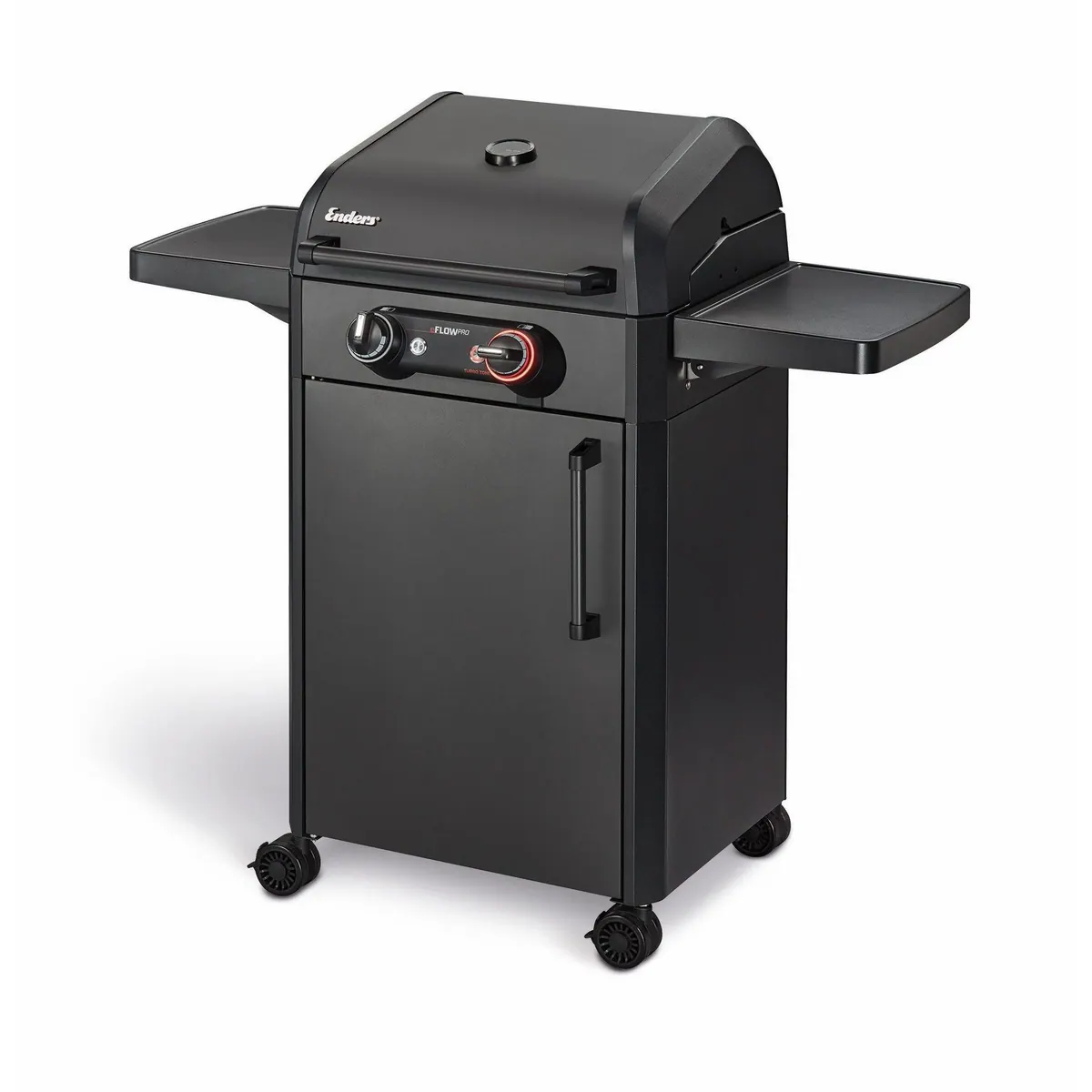 Enders Elektrogrill eFlow Pro 2 Turbo Shadow, 3000 W – innovative Features, große Grillfläche, stufenlose Temperaturregulierung