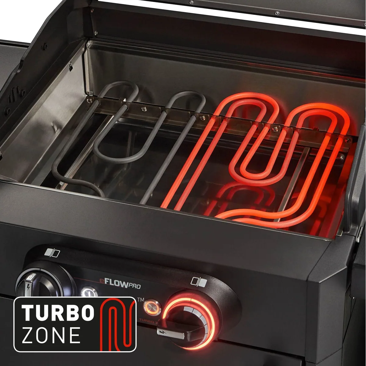 Enders Elektrogrill eFlow Pro 2 Turbo Shadow, 3000 W – innovative Features, große Grillfläche, stufenlose Temperaturregulierung 5