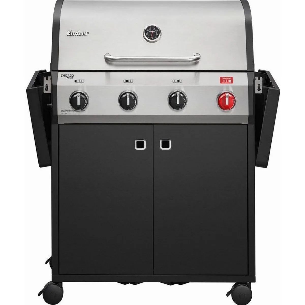 Enders Gasgrill Chicago Next 4 R Turbo, vielseitig, leistungsstark, einfach zu reinigen 2
