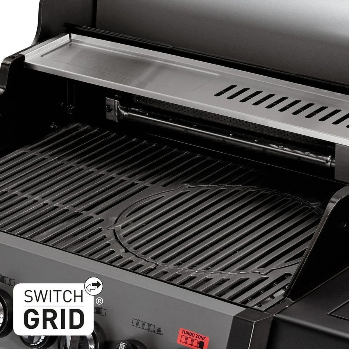 Enders Gasgrill Hyde 4 SIKR Turbo, 800 °C Turbo Zone, Infrarot-Backburner, SWITCH GRID 4