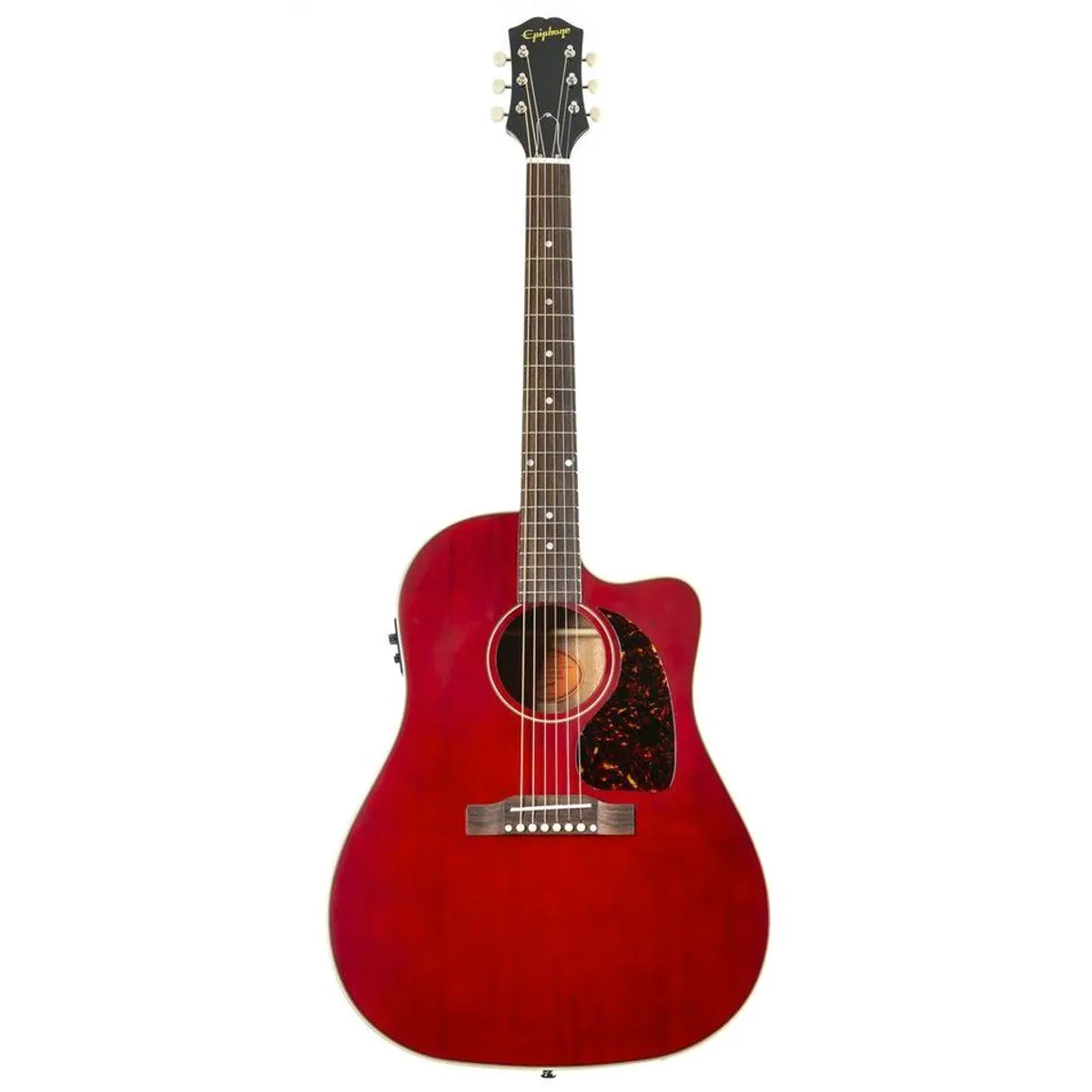 Epiphone Inspired by Gibson J-45 EC Westerngitarre, massiver Klang, elegantes Design, inklusive Gigbag 2
