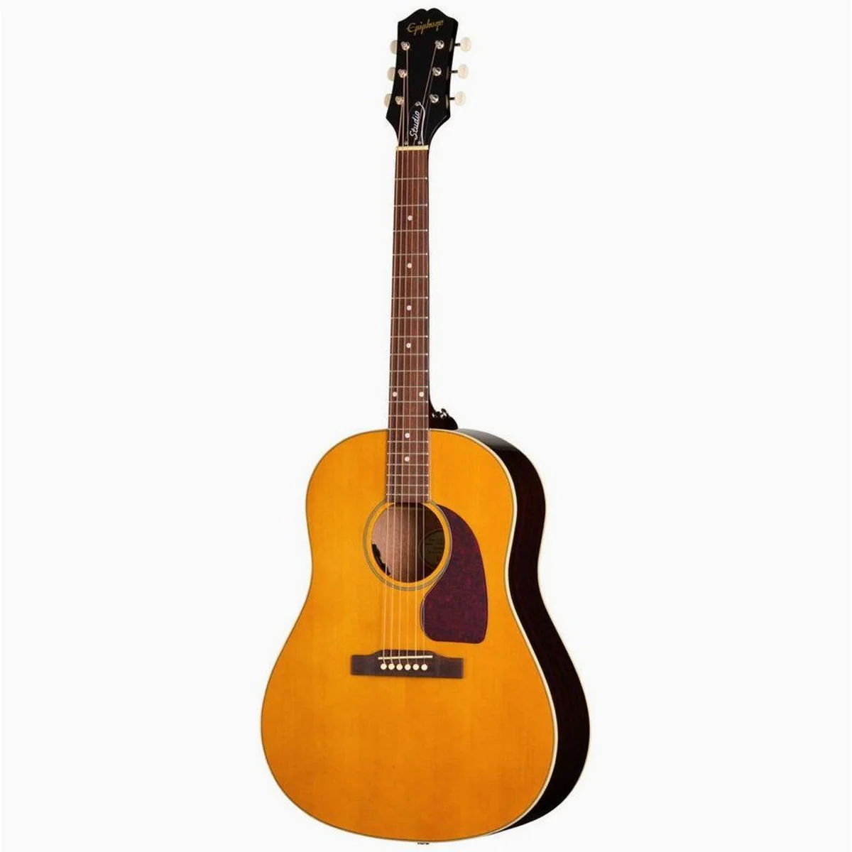 Epiphone J-45 Studio Natural, elektroakustisch, Dreadnought-Format, vielseitiger Klang
