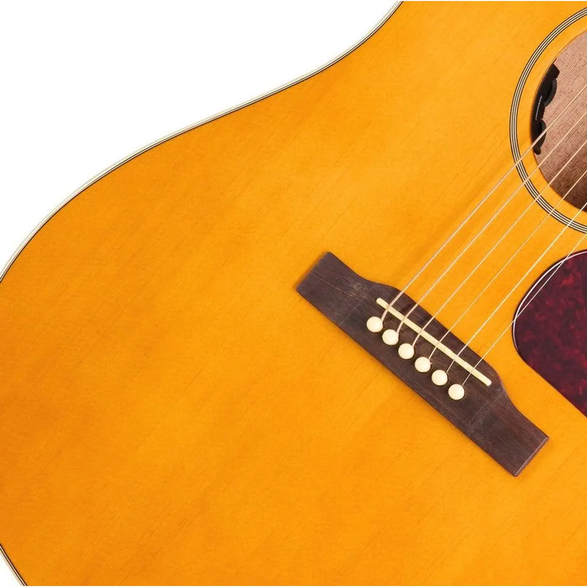 Epiphone J-45 Studio Natural, elektroakustisch, Dreadnought-Format, vielseitiger Klang 5