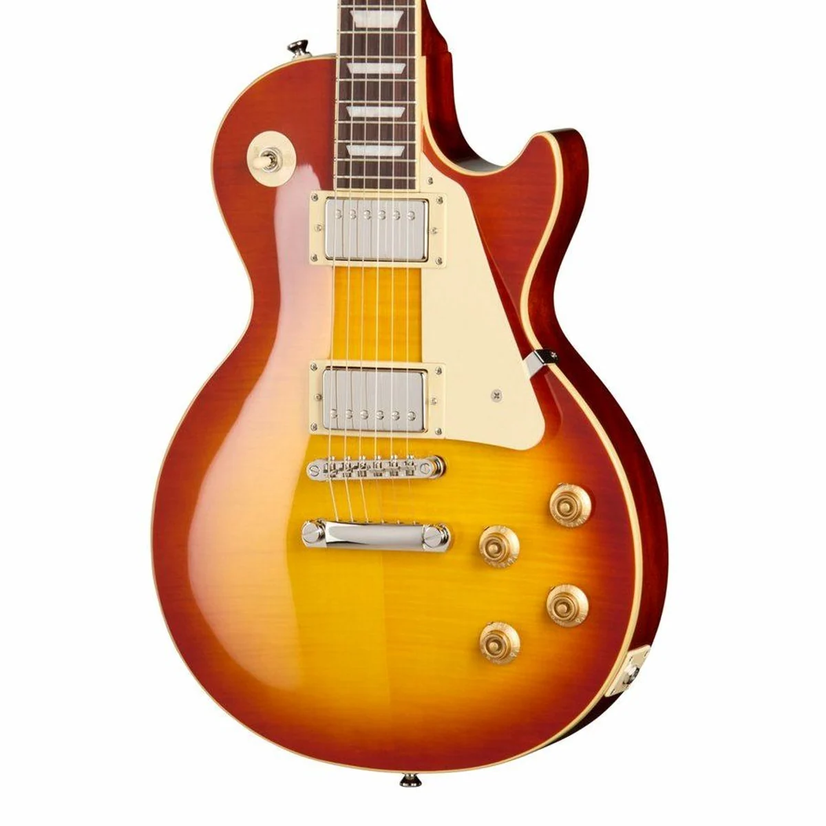 Epiphone Les Paul Standard 50s, Mahagoni-Korpus, ProBucker Humbucker — für den klassischen Sound 3