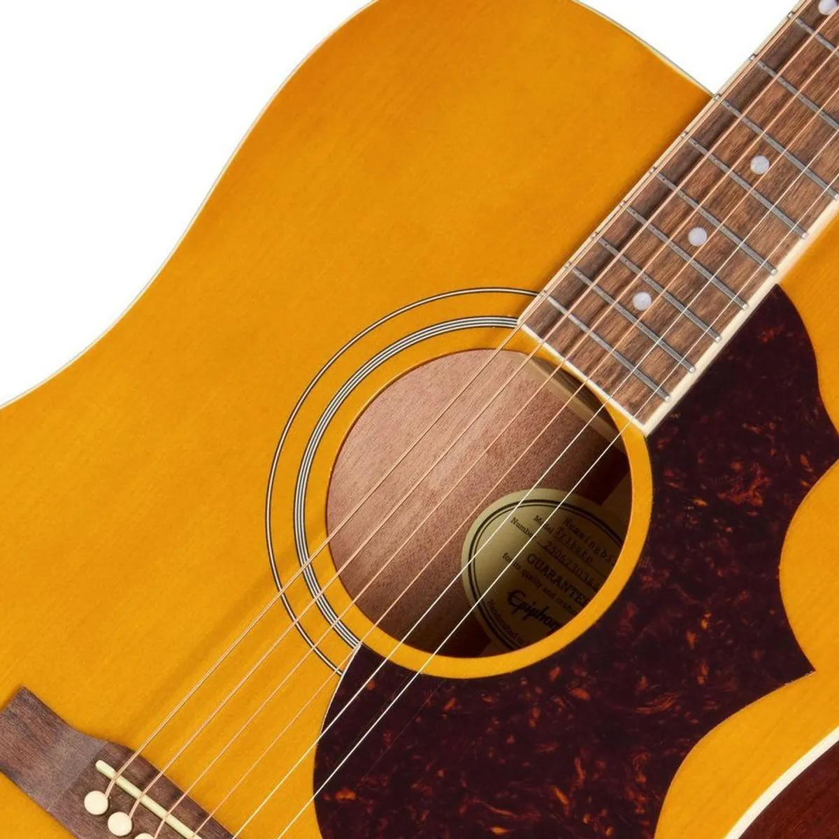 Epiphone Hummingbird Tribute, Dreadnought-Gitarre, kraftvoller Klang, elegantes Design 5