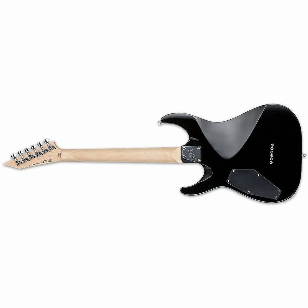 ESP LTD MH-10 KIT BLK E-Gitarre, ideal für Einsteiger, inklusive Gigbag und Klinkenkabel 4