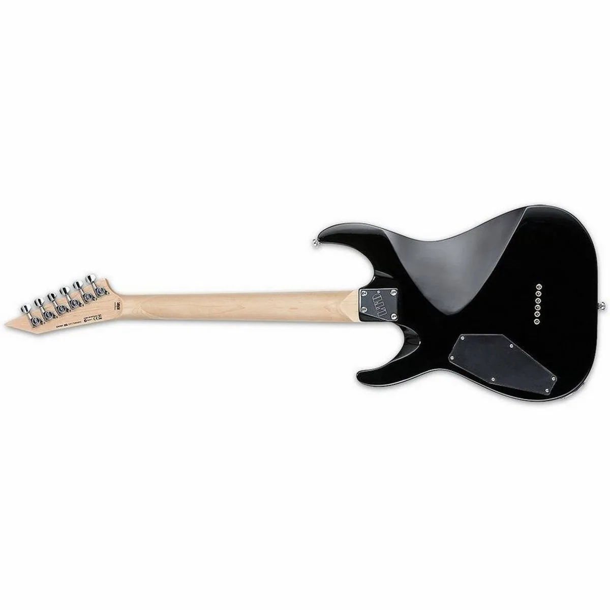 ESP LTD MH-10 KIT BLK E-Gitarre, ideal für Einsteiger, mit Hartholz-Griffbrett und 24 Bünden 3