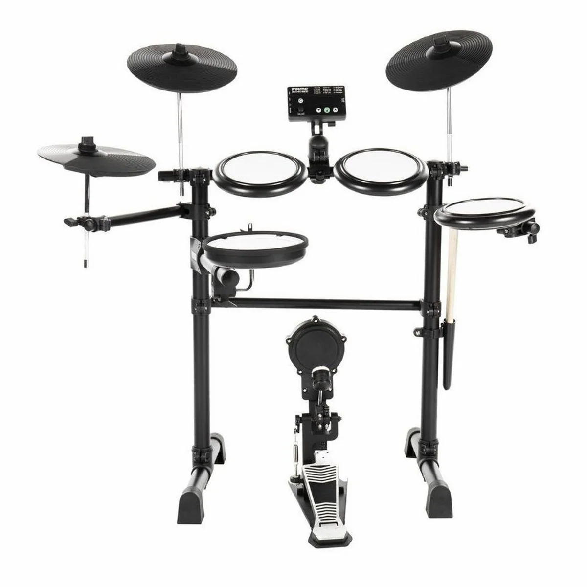 FAME DD-Lite Pro E-Drum Set, vielseitig, platzsparend, ideal für Einsteiger
