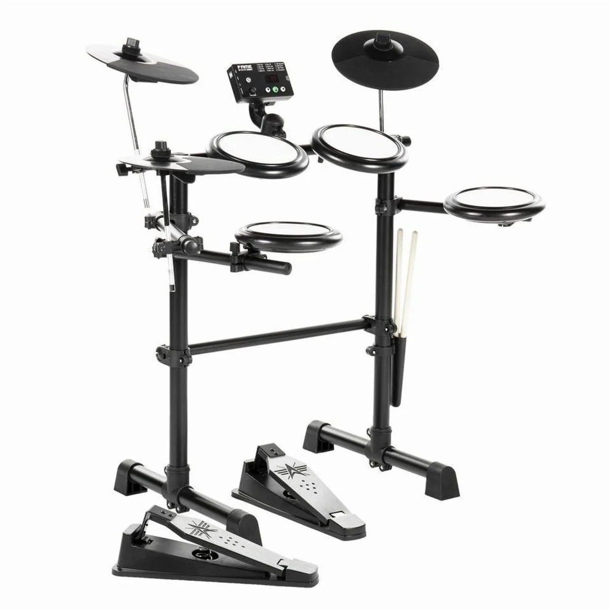 FAME DD-Lite V2 E-Drum Set, 144 Sounds, kompakt & leise — ideal für Einsteiger 2