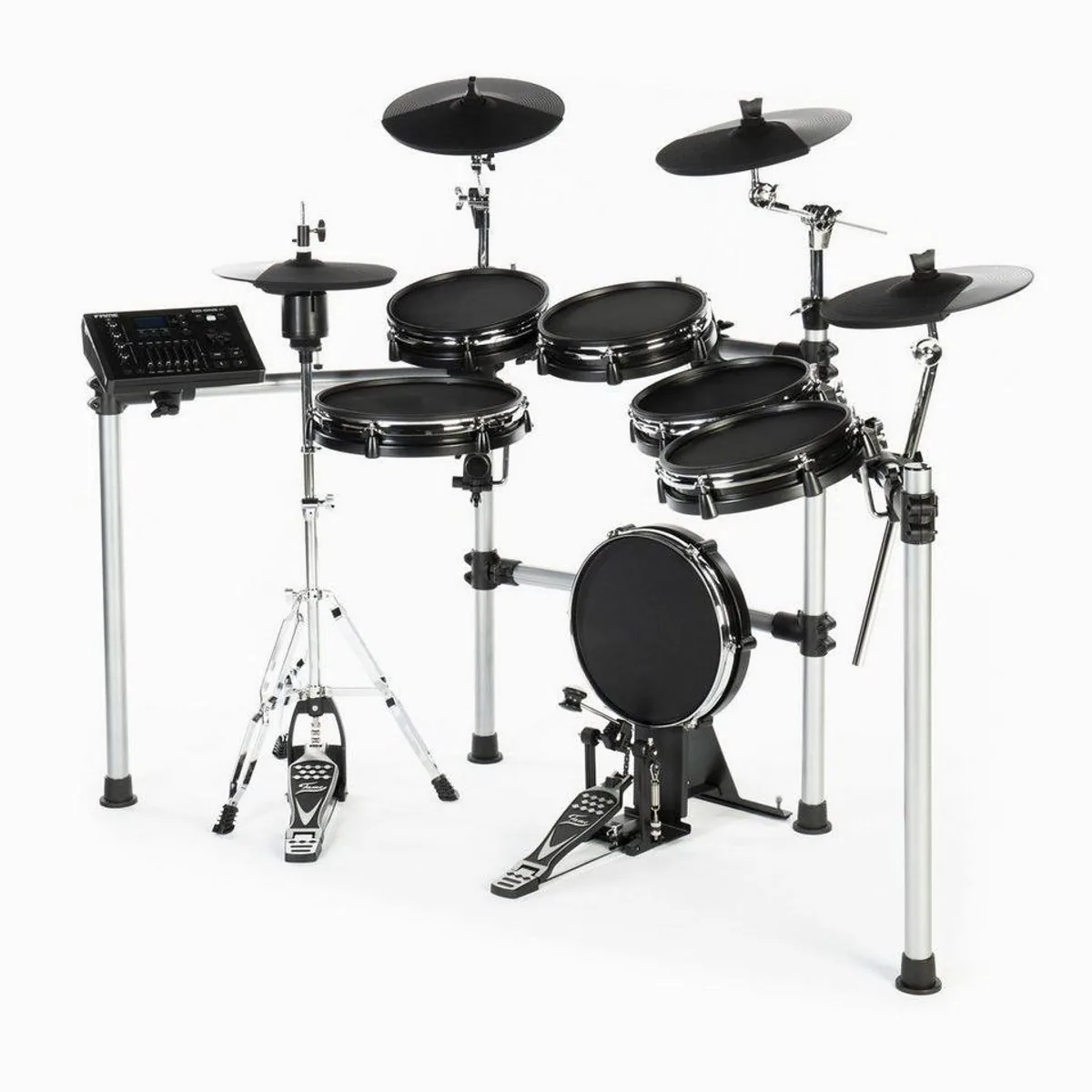 FAME DD-ONE Pro XT E-Drum Set, 554 Sounds, USB Recording, echte HiHat 3